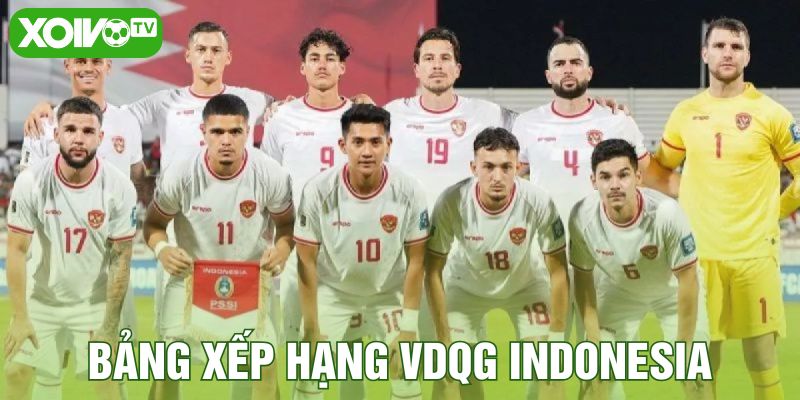 Bảng xếp hạng VDQG Indonesia