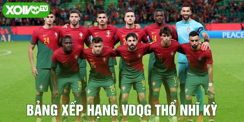 Bảng xếp hạng VDQG Thổ Nhĩ Kỳ
