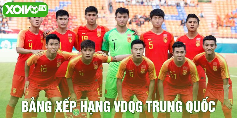 Bảng xếp hạng VDQG Trung Quốc