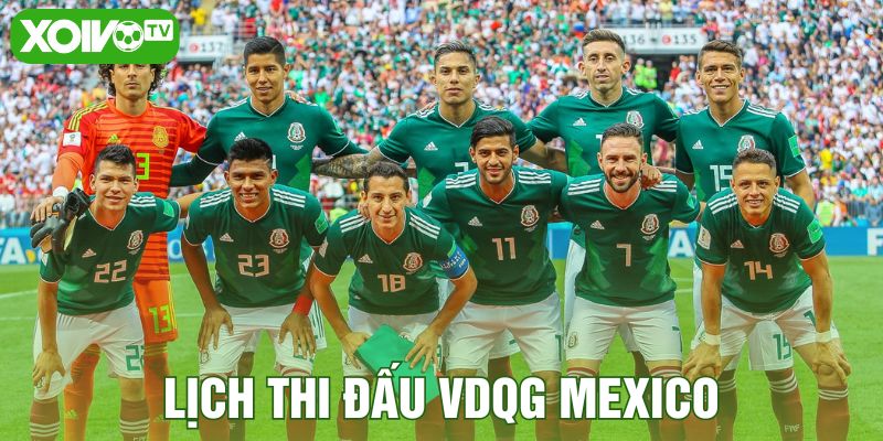 Lịch thi đấu VDQG Mexico